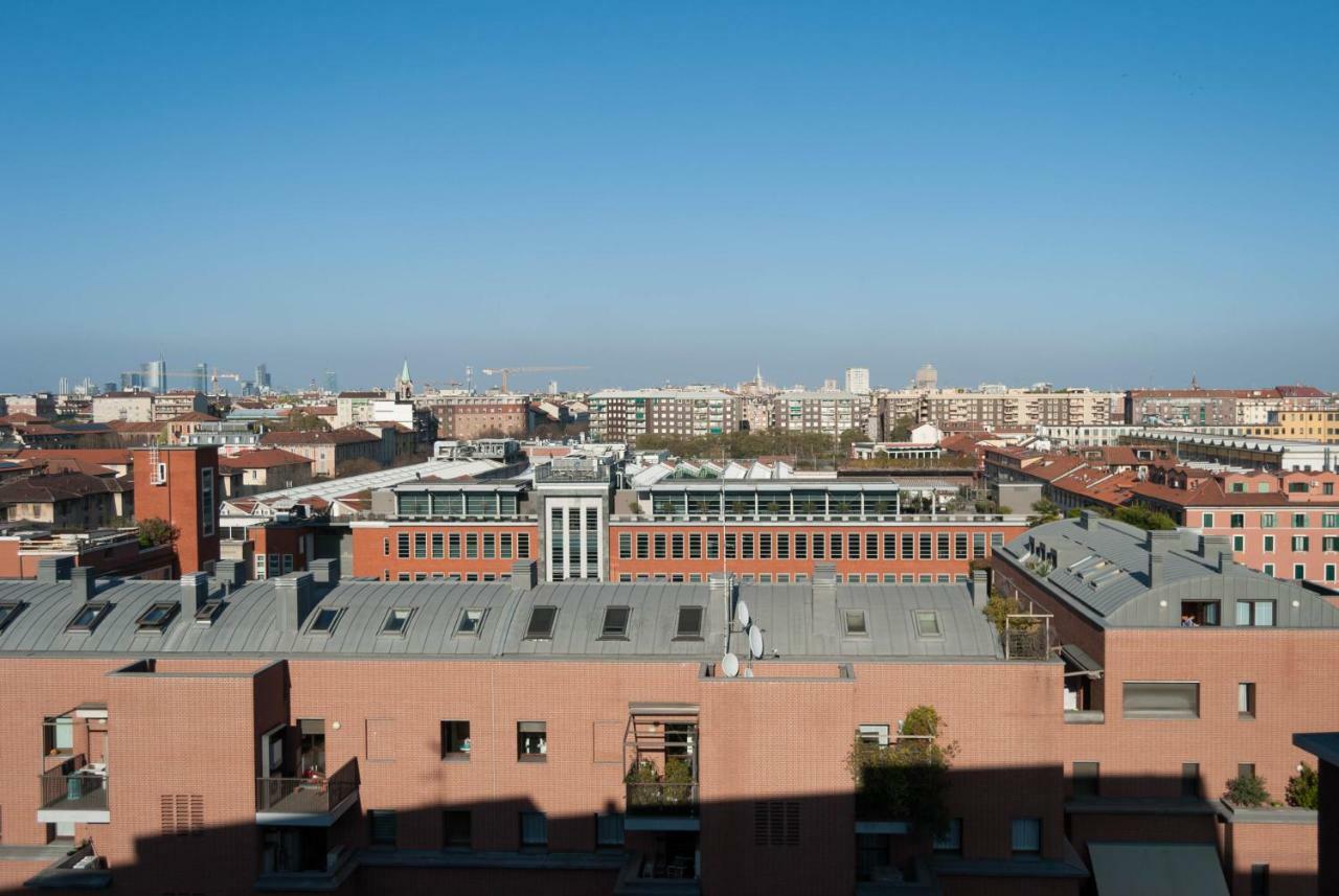 Exclusive Rooftop Apartment With Large Terrace In Solari/Tortona Milano Exteriör bild